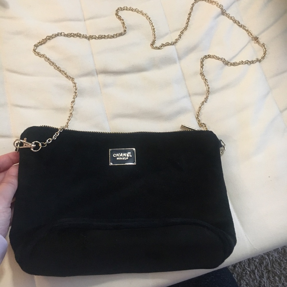Chanel makeup crossbody bag